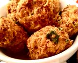 A picture of step 4 of Panner Oats Pakoda.