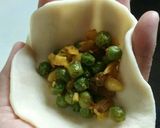 A picture of step 10 of Matar potli.