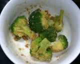 A picture of step 2 of Sesame Dressed Broccoli.