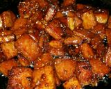 A picture of step 5 of Sweet, spicy, and sticky spam.
