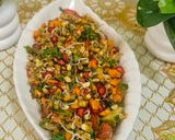 A picture of step 2 of Sprouted moong healthy salad.