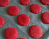 A picture of step 6 of Vickys Jelly-Powder Cookies, GF DF EF SF NF.