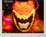 A picture of step 5 of Simple Kyoryuger Character Bento.