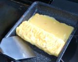 A picture of step 3 of Tarako Tamagoyaki for your Bento or Appetizer.