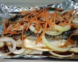 A picture of step 1 of Baked Mackerel In BBQ Sauce.