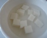 A picture of step 2 of Easy Bite-Size Kinako Mochi.