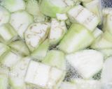 A picture of step 4 of Chilled Soy Milk Potage Soup with Eggplants.