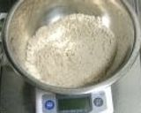 A picture of step 2 of Steamed Okara Powder Bread with Cocoa.
