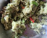A picture of step 6 of Crispy tikki chole.