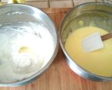 A picture of step 2 of Caramelized apples, lemon cream, cinnamon crumble with passion fruit.
