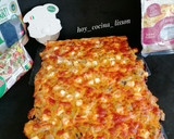 Foto del paso 12 de la receta: Pizza de berenjena, setas y queso