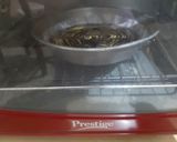 A picture of step 9 of Zebra Cake.