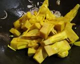 A picture of step 6 of Jackfruit Biryani Pulao.