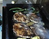 Une image de l'étape 5 de Cotes de porc grillées,marinées aux pommes de terre et piments verts.
