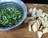 A picture of step 2 of String beans Sabji (Farasbi chi Bhaji).