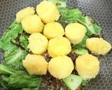 Gambar langkah 4 resipi 👩‍🍳Sayur Pak Choy Tofu Telur.
