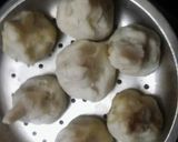 A picture of step 3 of Rice Modak.