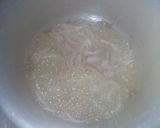 A picture of step 2 of Aloo saim phali.