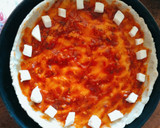Foto del paso 4 de la receta: 🍕🌈Pizzeta Arcoíris 🌈🍕de harina de arroz 🍚 gluten free