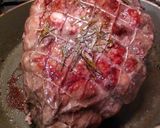 A picture of step 5 of Lamb leg in red wine (30 hour sous vide).