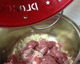 A picture of step 2 of My Hot and Warming Lamb Stew. 😊.
