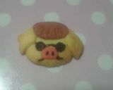 A picture of step 5 of Porco Rosso (Ghibli Character) Cookies.