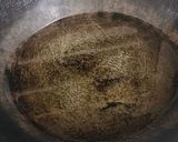 A picture of step 4 of Karonda pickle.