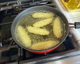 A picture of step 1 of Bananacue.