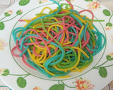 Foto del paso 4 de la receta: Espaguetis de colores