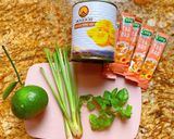 Hình bước làm 1 của món Trà đào cam sả