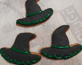 Foto del paso 9 de la receta: Galletitas Halloween: sombreros de brujas sabor a café