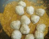 A picture of step 14 of Chicken Kofta: Indian Curry with Chicken Meatballs.