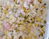 Foto del paso 6 de la receta: Receta de arroz aliñado con maíz