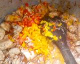 A picture of step 7 of Apple chicken.
