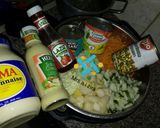 A picture of step 3 of Nigerian Salad.