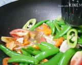 รูปขั้นตอนการทำที่ 8 ของ ผัดถั่วลันเตาหวาน|พระกระยาหารทรงโปรดของ ร.9