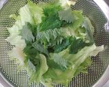 A picture of step 6 of Fresh Spring Rolls Style Salad.
