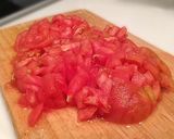 A picture of step 4 of Crab Tomato Cream Pasta Using Tinned Crabmeat.