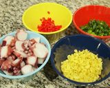 A picture of step 3 of Our Family's Osaka-Style Takoyaki with Creamy Insides.