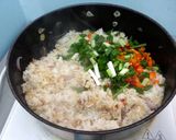 A picture of step 4 of Vegan Fried Rice In 5 Minutes.