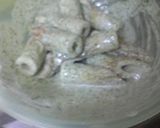 A picture of step 3 of One More Dish! Chikuwa and Nori Seaweed Fritters (Isobe-age) Made in a Frying Pan.