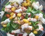 Foto del paso 5 de la receta Ensalada de langostinos