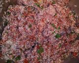A picture of step 1 of Stuffed grape leaves.