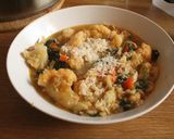 Foto del paso 6 de la receta: Sopa invernal con bacalao y demases