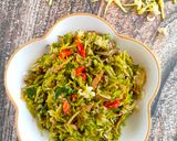 Foto langkah ke 8 dari resep Tumis Bunga Pepaya (Anti Pahit).