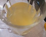 A picture of step 2 of Orange peel tea.