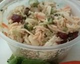 A picture of step 1 of Dean's Simple Maryland Style Crab Crunch Salad Pita Pocket.