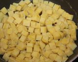 A picture of step 2 of Delicious! Sweet Potato and Komatsuna Greens Salad.