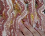 A picture of step 5 of Fragrant Yuzu Samgyeopsal.