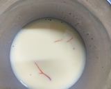 A picture of step 6 of Kesariya kheer.